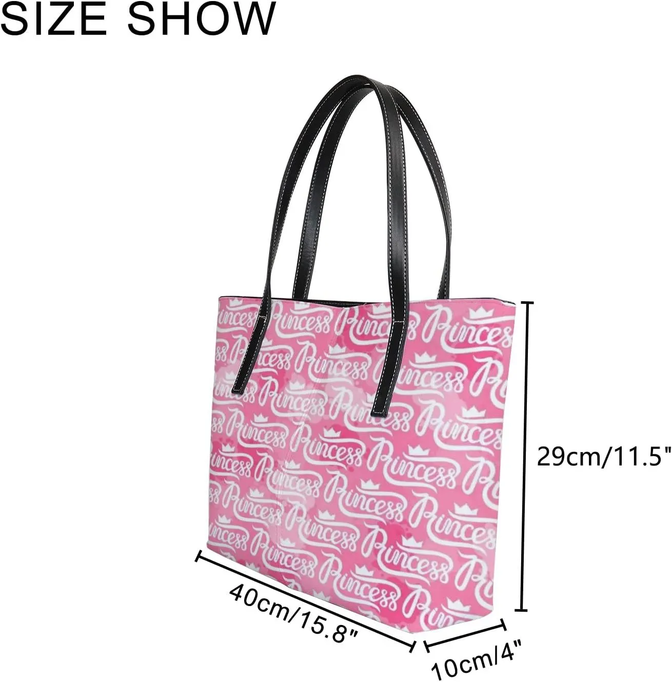 Tote Bag for Women PU Leather Handbags Women's Crossbody Handbags Work Tote Bags for Women Coachbags Tote Bag with Zipper