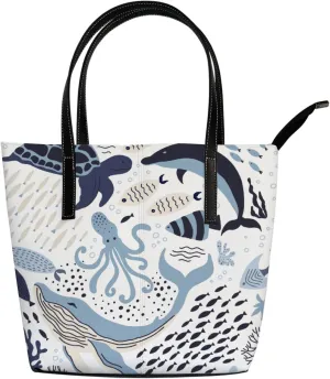 Tote Bag for Women PU Leather Handbags Women's Crossbody Handbags Work Tote Bags for Women Coachbags Tote Bag with Zipper