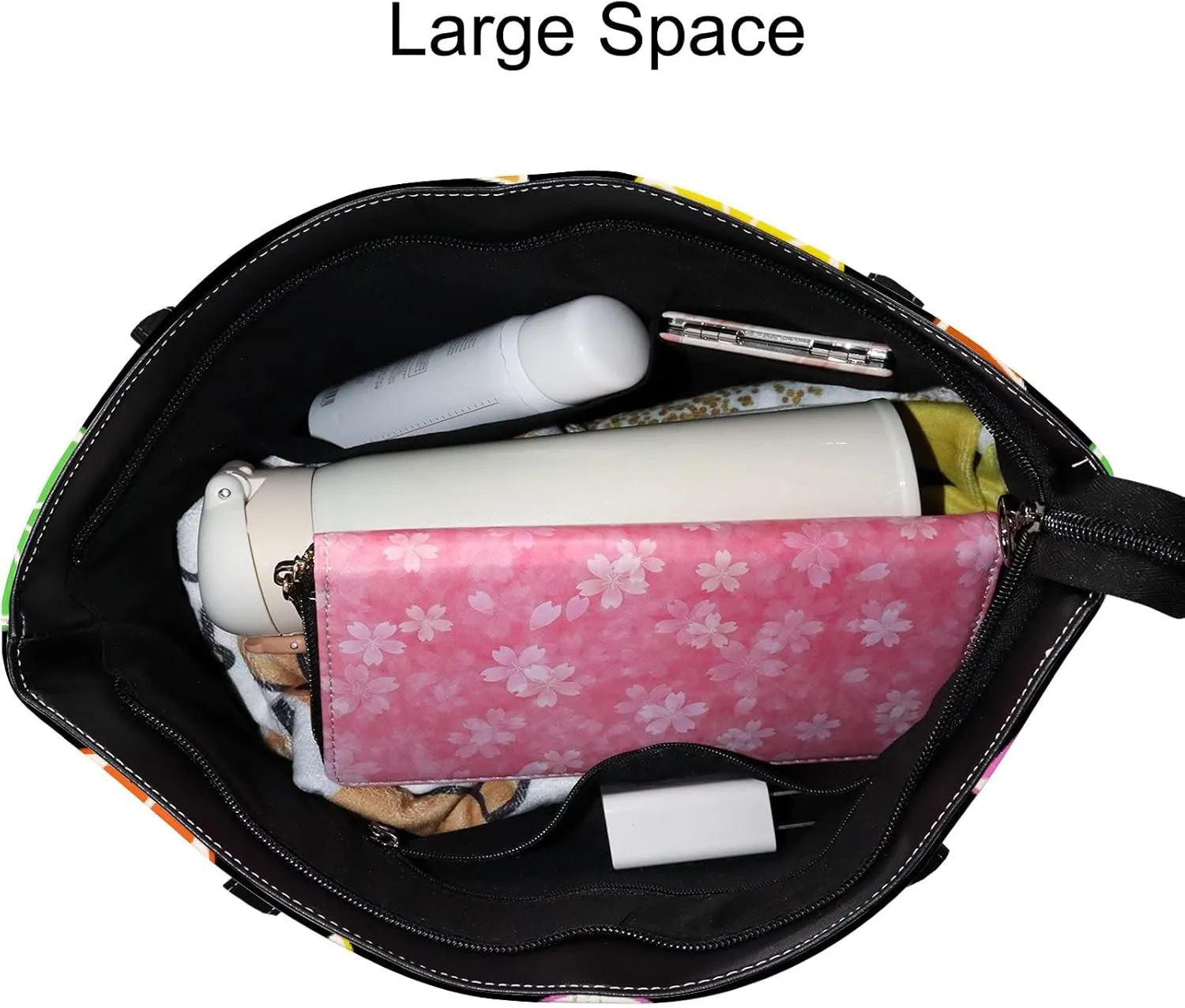 Tote Bag for Women PU Leather Handbags Women's Crossbody Handbags Work Tote Bags for Women Coachbags Tote Bag with Zipper