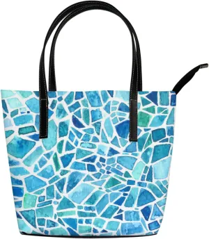 Tote Bag for Women PU Leather Handbags Women's Crossbody Handbags Work Tote Bags for Women Coachbags Tote Bag with Zipper