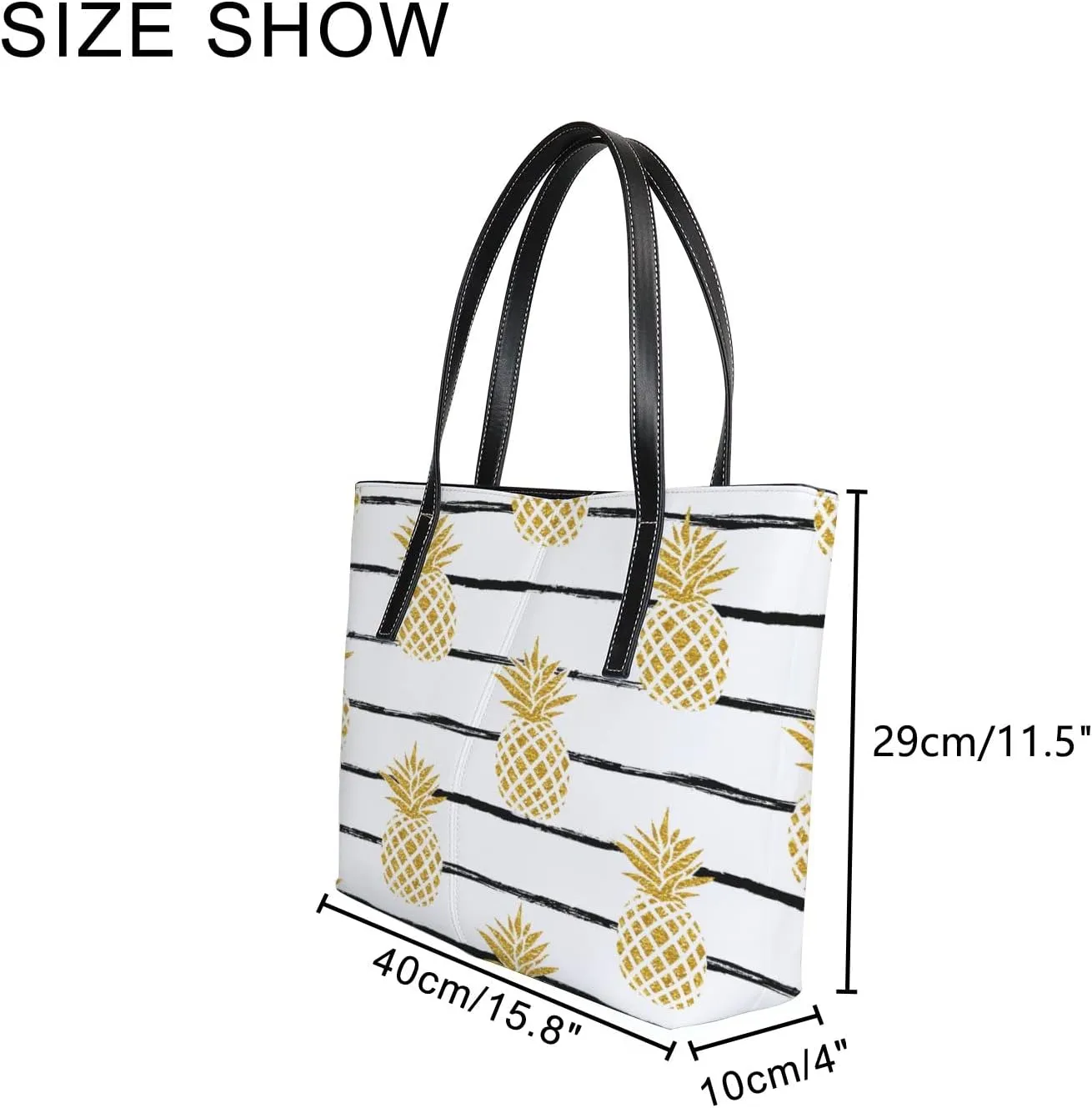 Tote Bag for Women PU Leather Handbags Women's Crossbody Handbags Work Tote Bags for Women Coachbags Tote Bag with Zipper
