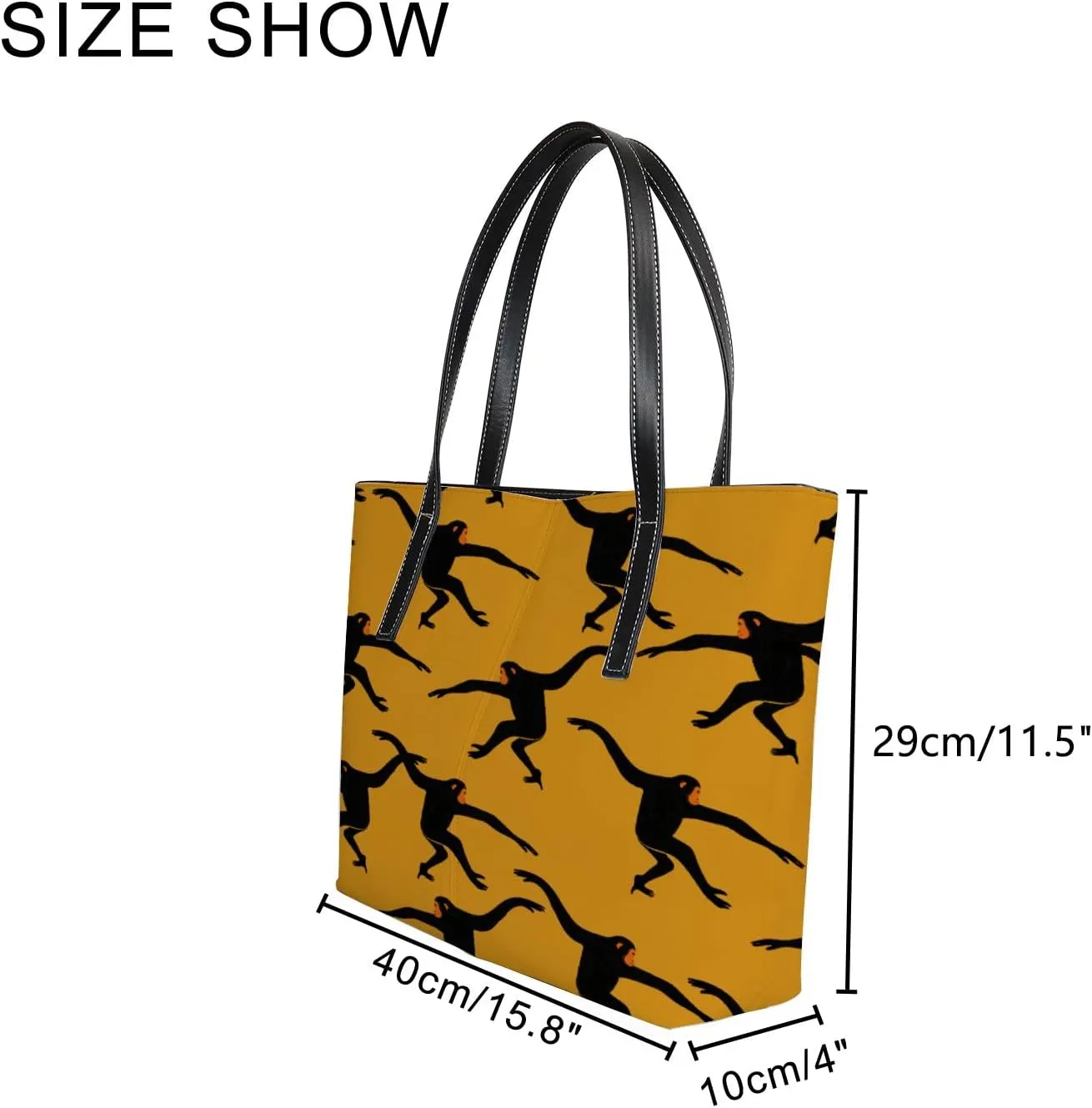 Tote Bag for Women PU Leather Handbags Women's Crossbody Handbags Work Tote Bags for Women Coachbags Tote Bag with Zipper