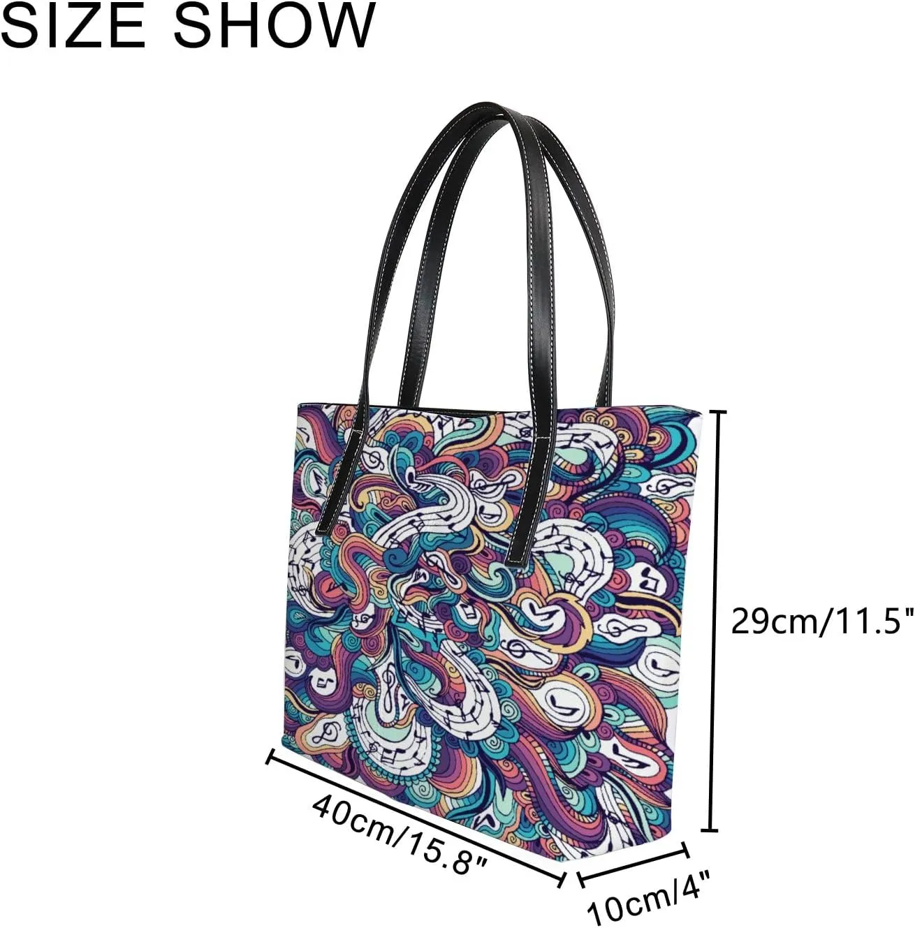 Tote Bag for Women PU Leather Handbags Women's Crossbody Handbags Work Tote Bags for Women Coachbags Tote Bag with Zipper