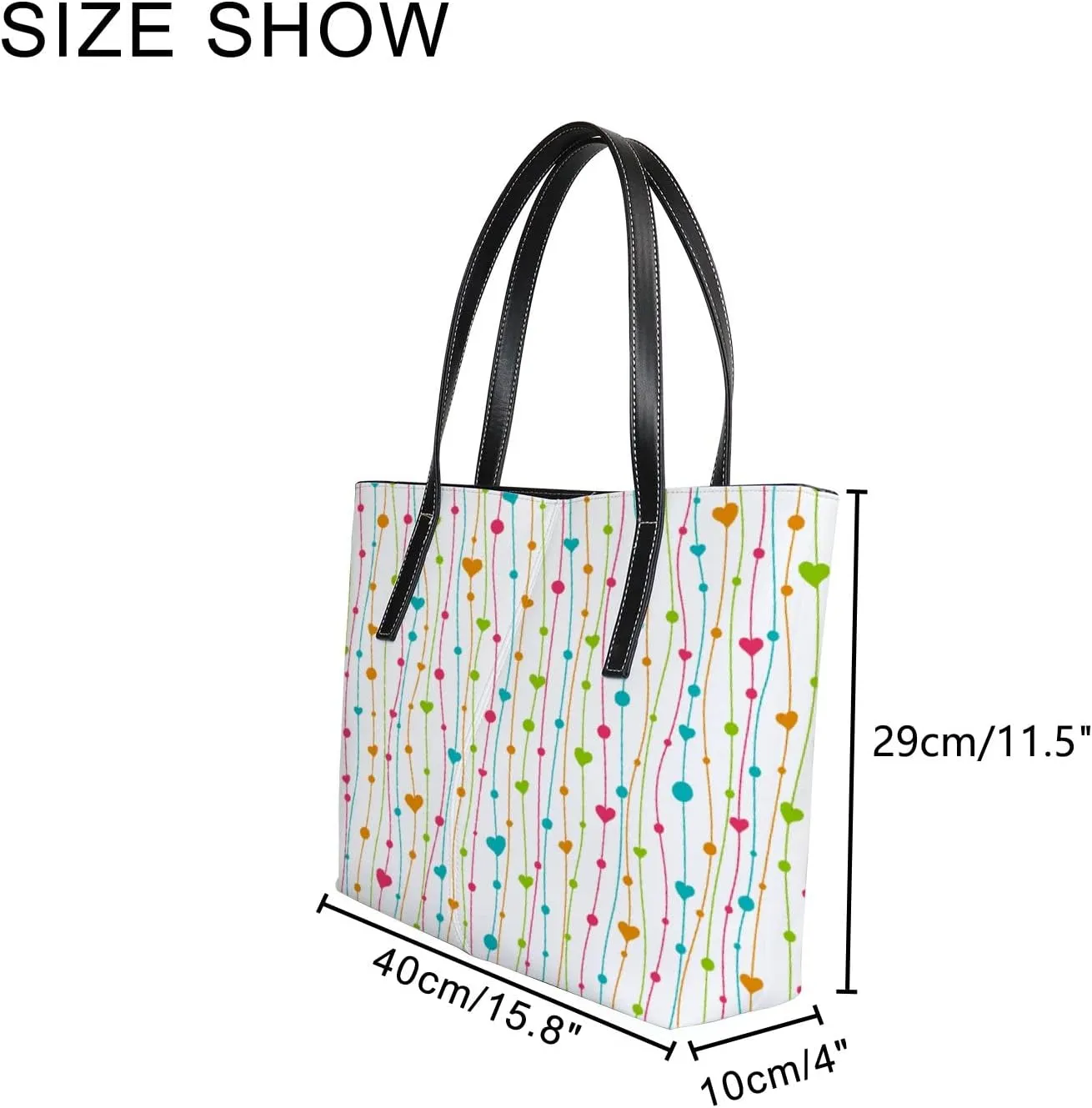 Tote Bag for Women PU Leather Handbags Women's Crossbody Handbags Work Tote Bags for Women Coachbags Tote Bag with Zipper