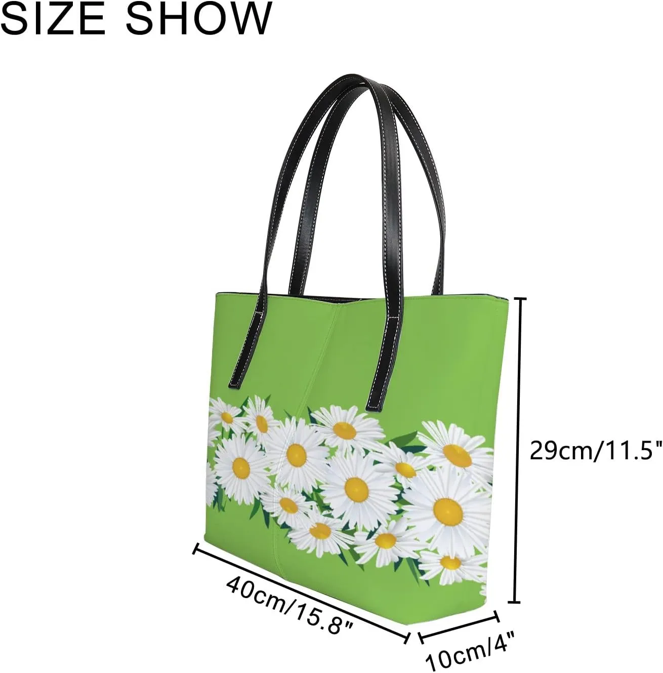 Tote Bag for Women PU Leather Handbags Women's Crossbody Handbags Work Tote Bags for Women Coachbags Tote Bag with Zipper