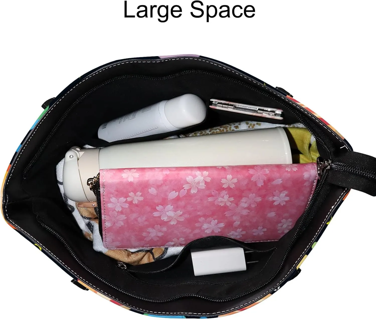 Tote Bag for Women PU Leather Handbags Women's Crossbody Handbags Work Tote Bags for Women Coachbags Tote Bag with Zipper