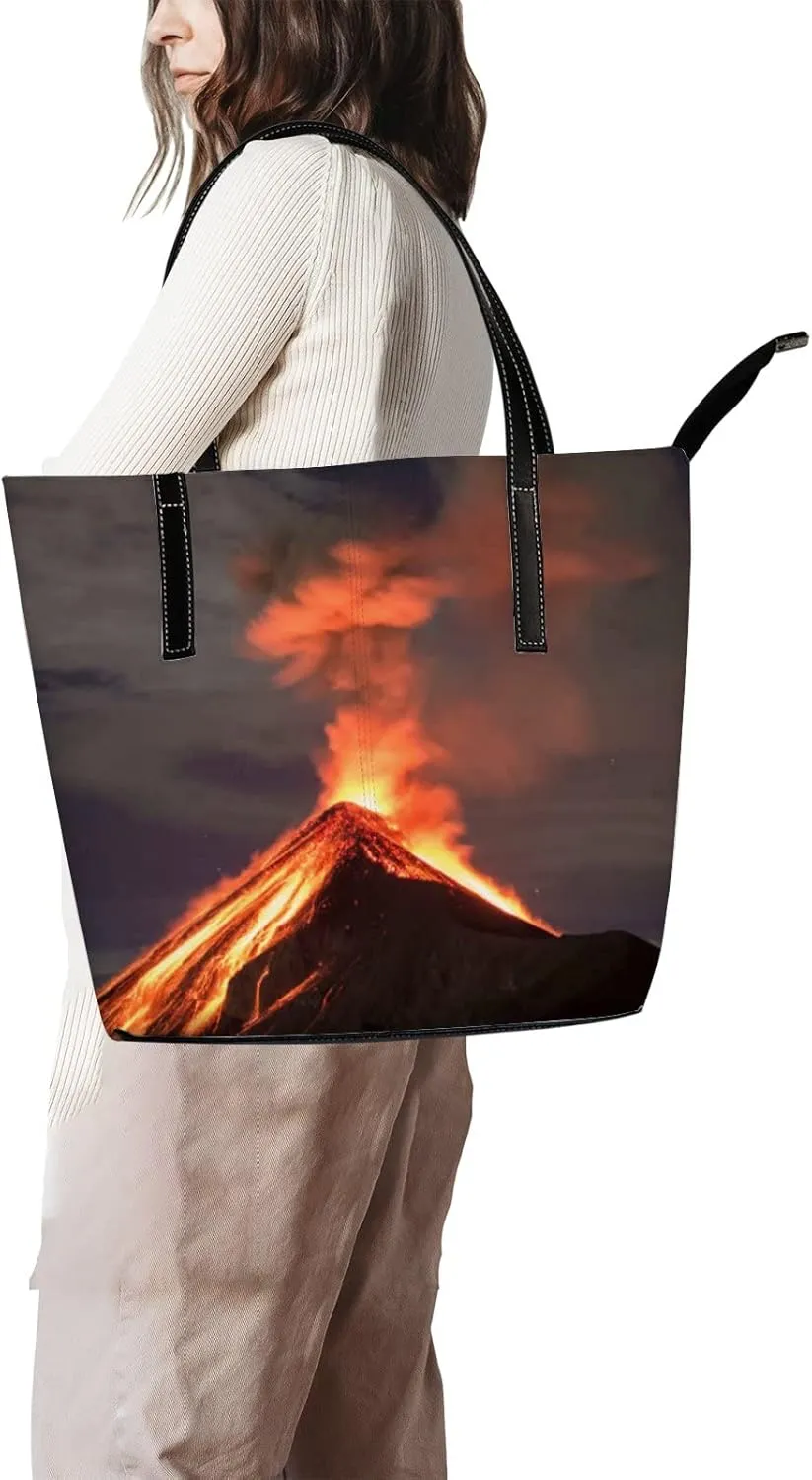 Tote Bag for Women PU Leather Handbags Women's Crossbody Handbags Work Tote Bags for Women Coachbags Tote Bag with Zipper