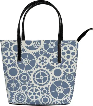Tote Bag for Women PU Leather Handbags Women's Crossbody Handbags Work Tote Bags for Women Coachbags Tote Bag with Zipper