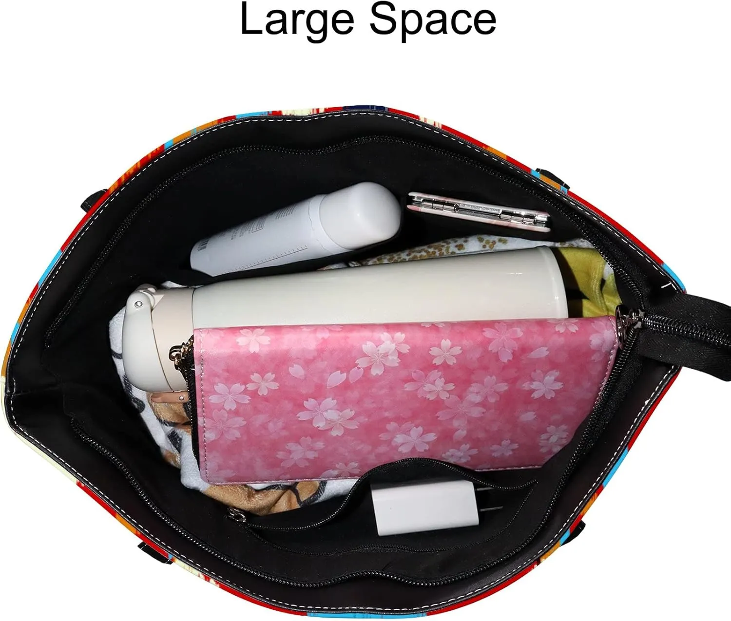 Tote Bag for Women PU Leather Handbags Women's Crossbody Handbags Work Tote Bags for Women Coachbags Tote Bag with Zipper