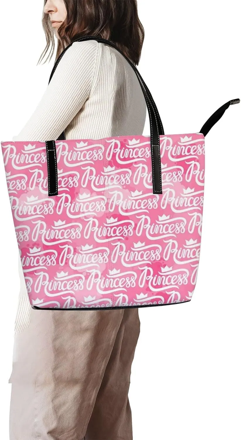 Tote Bag for Women PU Leather Handbags Women's Crossbody Handbags Work Tote Bags for Women Coachbags Tote Bag with Zipper