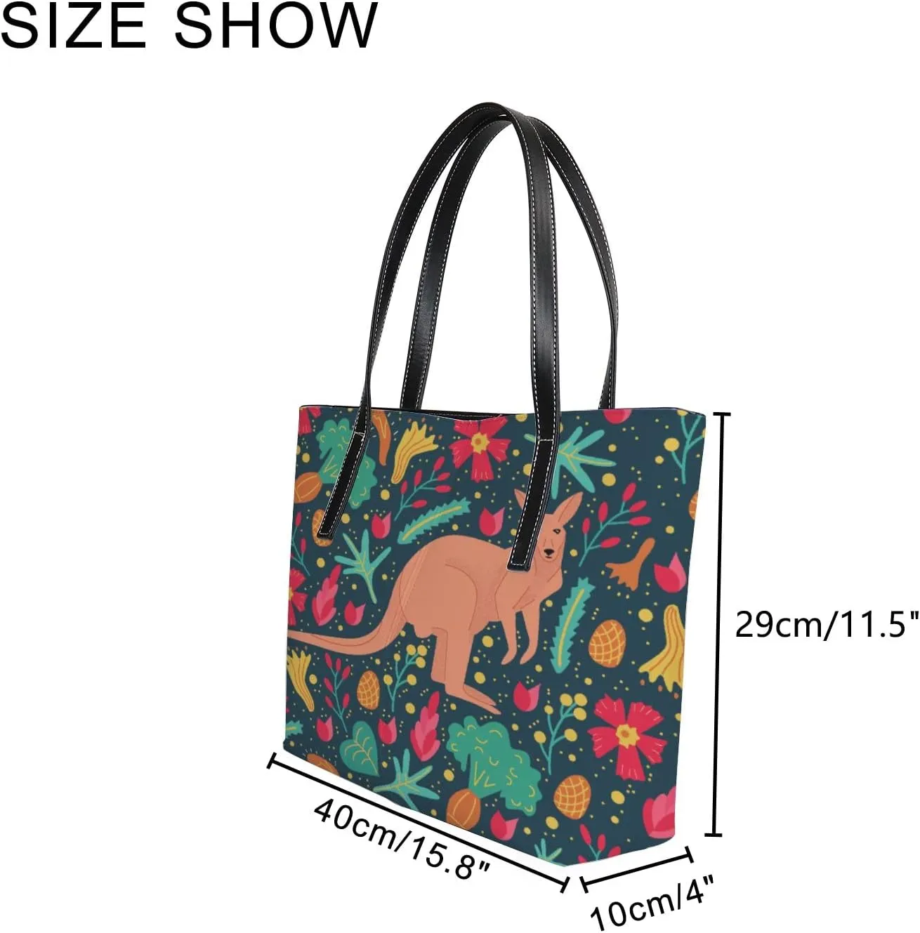 Tote Bag for Women PU Leather Handbags Women's Crossbody Handbags Work Tote Bags for Women Coachbags Tote Bag with Zipper