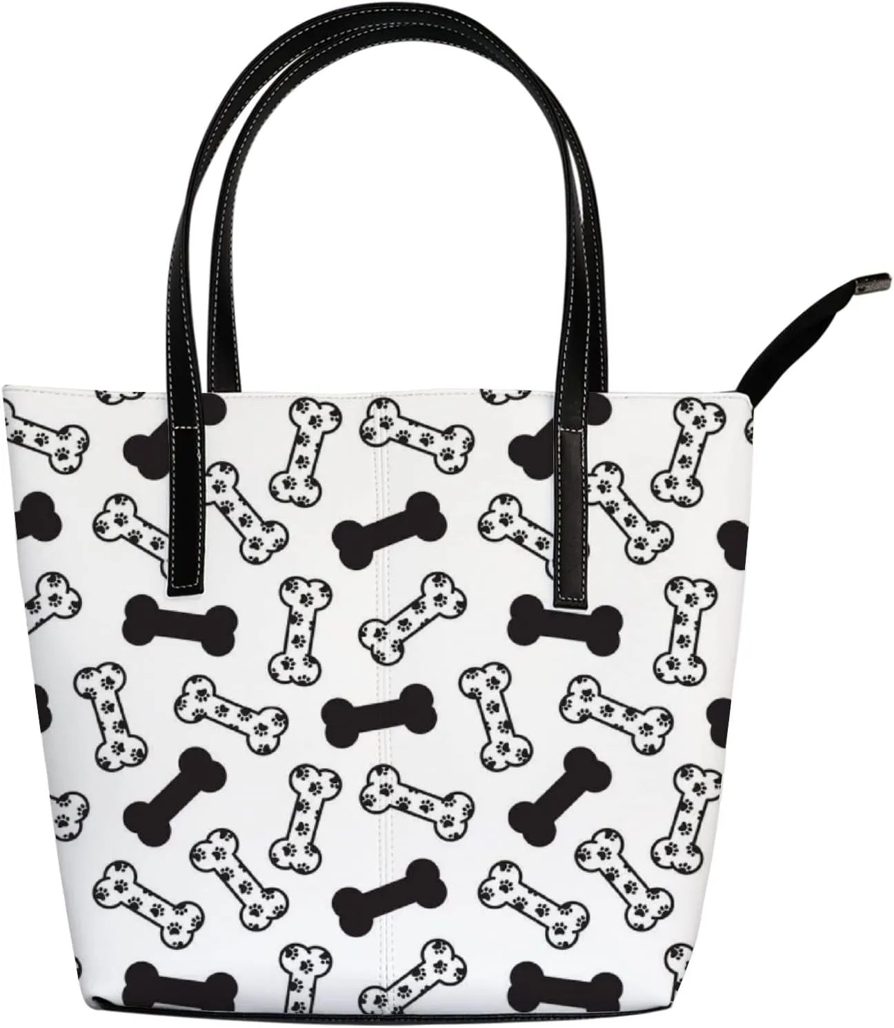Tote Bag for Women PU Leather Handbags Women's Crossbody Handbags Work Tote Bags for Women Coachbags Tote Bag with Zipper
