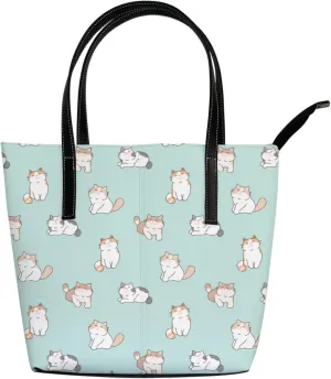 Tote Bag for Women PU Leather Handbags Women's Crossbody Handbags Work Tote Bags for Women Coachbags Tote Bag with Zipper