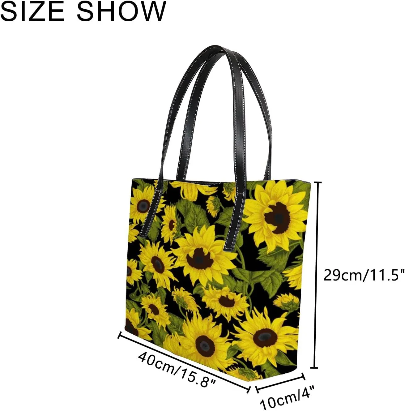 Tote Bag for Women PU Leather Handbags Women's Crossbody Handbags Work Tote Bags for Women Coachbags Tote Bag with Zipper