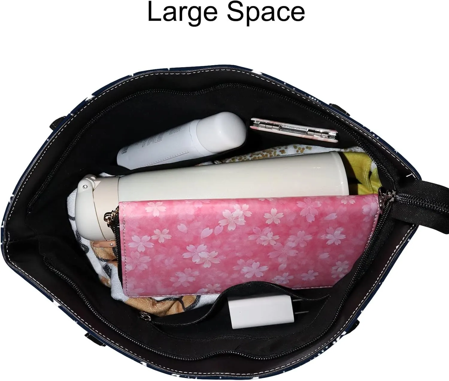 Tote Bag for Women PU Leather Handbags Women's Crossbody Handbags Work Tote Bags for Women Coachbags Tote Bag with Zipper