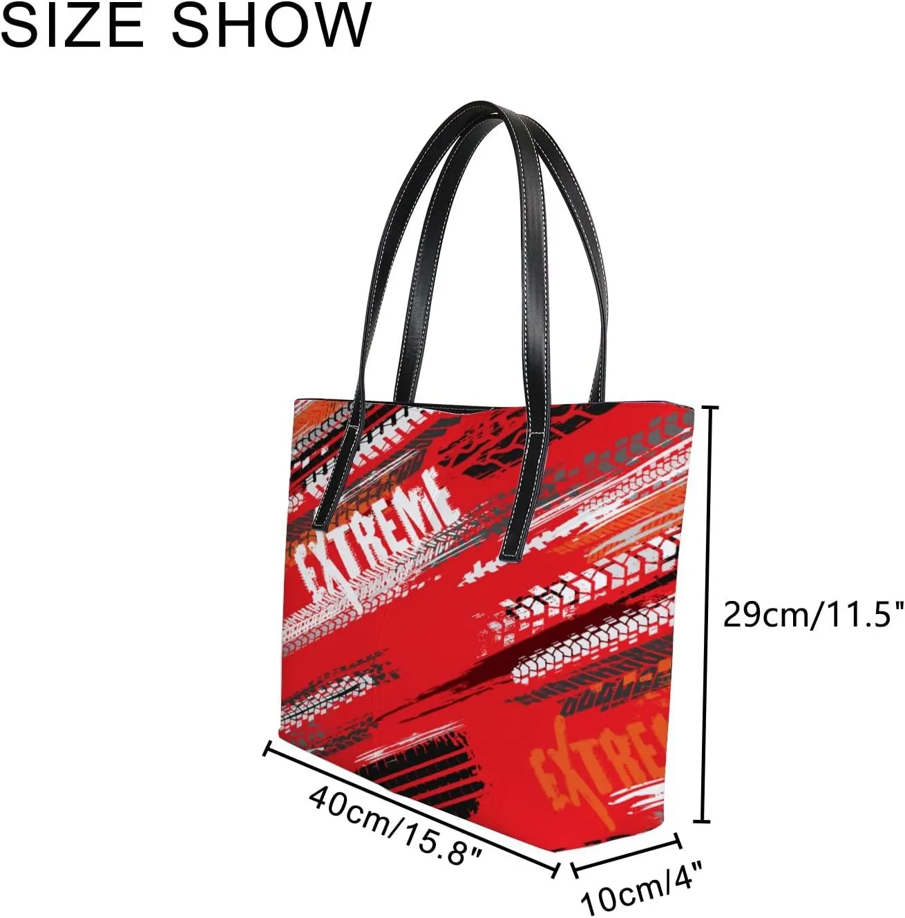 Tote Bag for Women PU Leather Handbags Women's Crossbody Handbags Work Tote Bags for Women Coachbags Tote Bag with Zipper