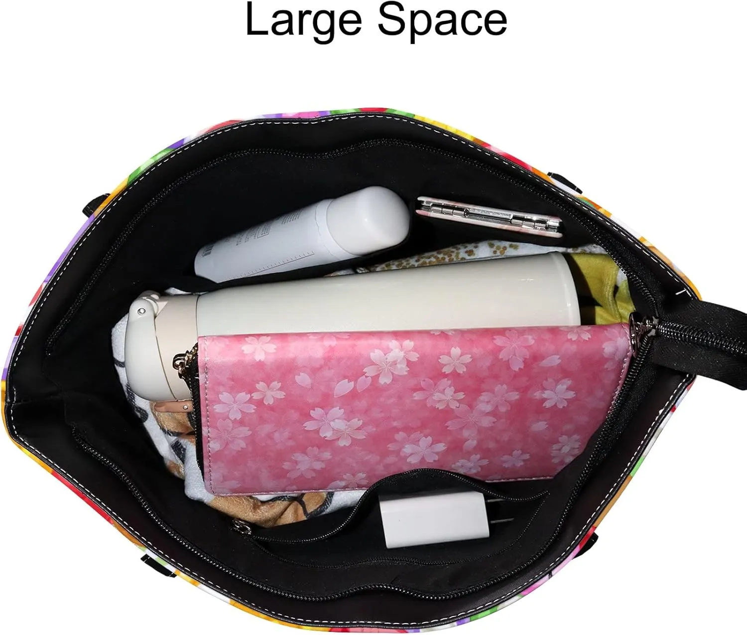 Tote Bag for Women PU Leather Handbags Women's Crossbody Handbags Work Tote Bags for Women Coachbags Tote Bag with Zipper