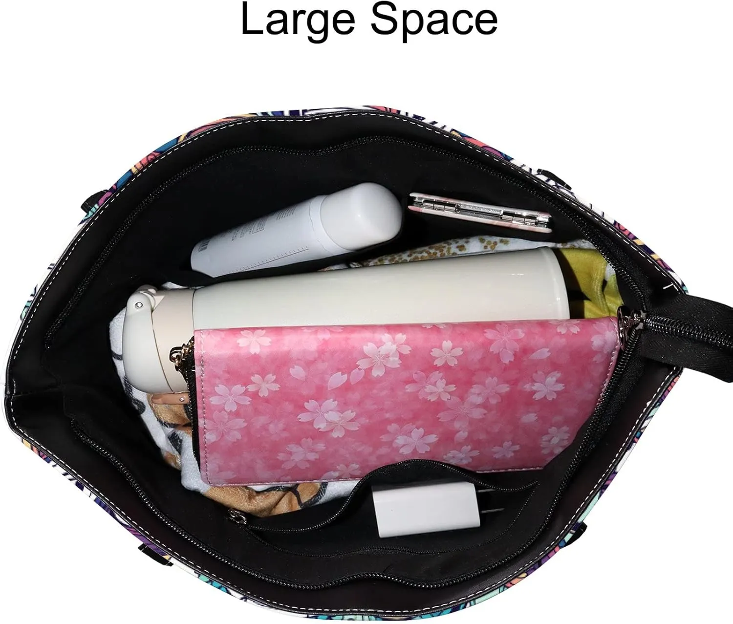 Tote Bag for Women PU Leather Handbags Women's Crossbody Handbags Work Tote Bags for Women Coachbags Tote Bag with Zipper