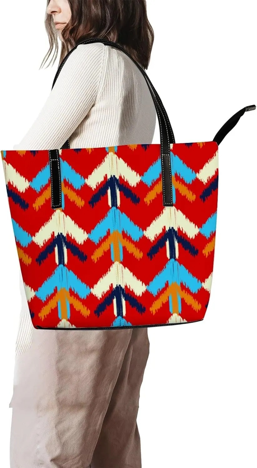 Tote Bag for Women PU Leather Handbags Women's Crossbody Handbags Work Tote Bags for Women Coachbags Tote Bag with Zipper