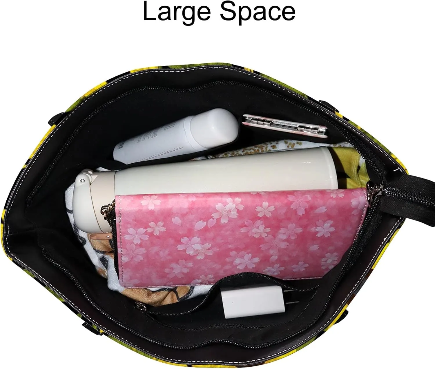 Tote Bag for Women PU Leather Handbags Women's Crossbody Handbags Work Tote Bags for Women Coachbags Tote Bag with Zipper
