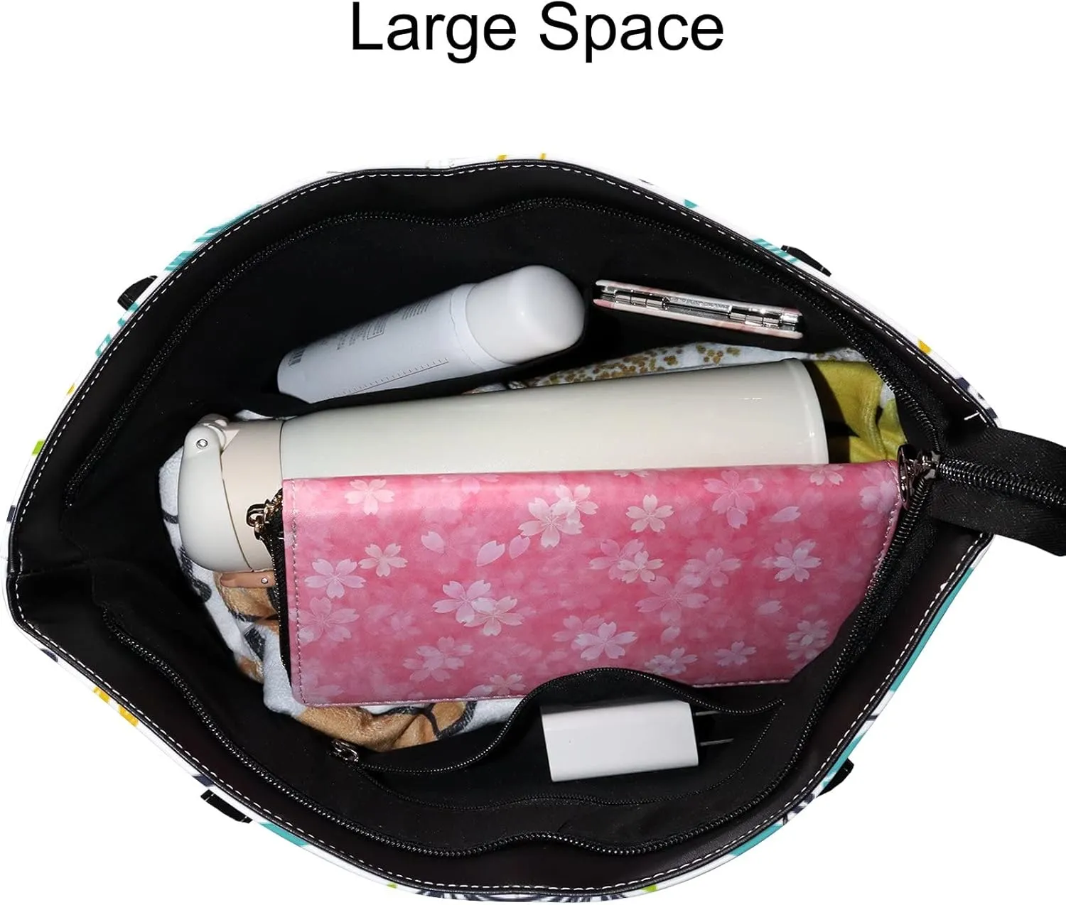 Tote Bag for Women PU Leather Handbags Women's Crossbody Handbags Work Tote Bags for Women Coachbags Tote Bag with Zipper