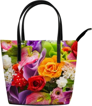 Tote Bag for Women PU Leather Handbags Women's Crossbody Handbags Work Tote Bags for Women Coachbags Tote Bag with Zipper