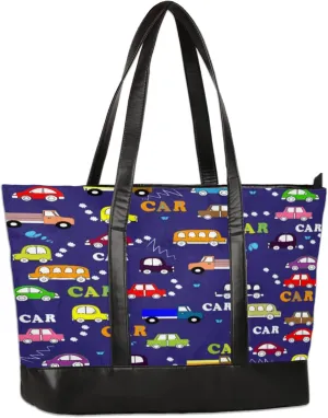 Tote Bag for Women with Zipper, Laptop Tote Bags Laptop Sleeve Case Shoulder Bag Messenger Bags