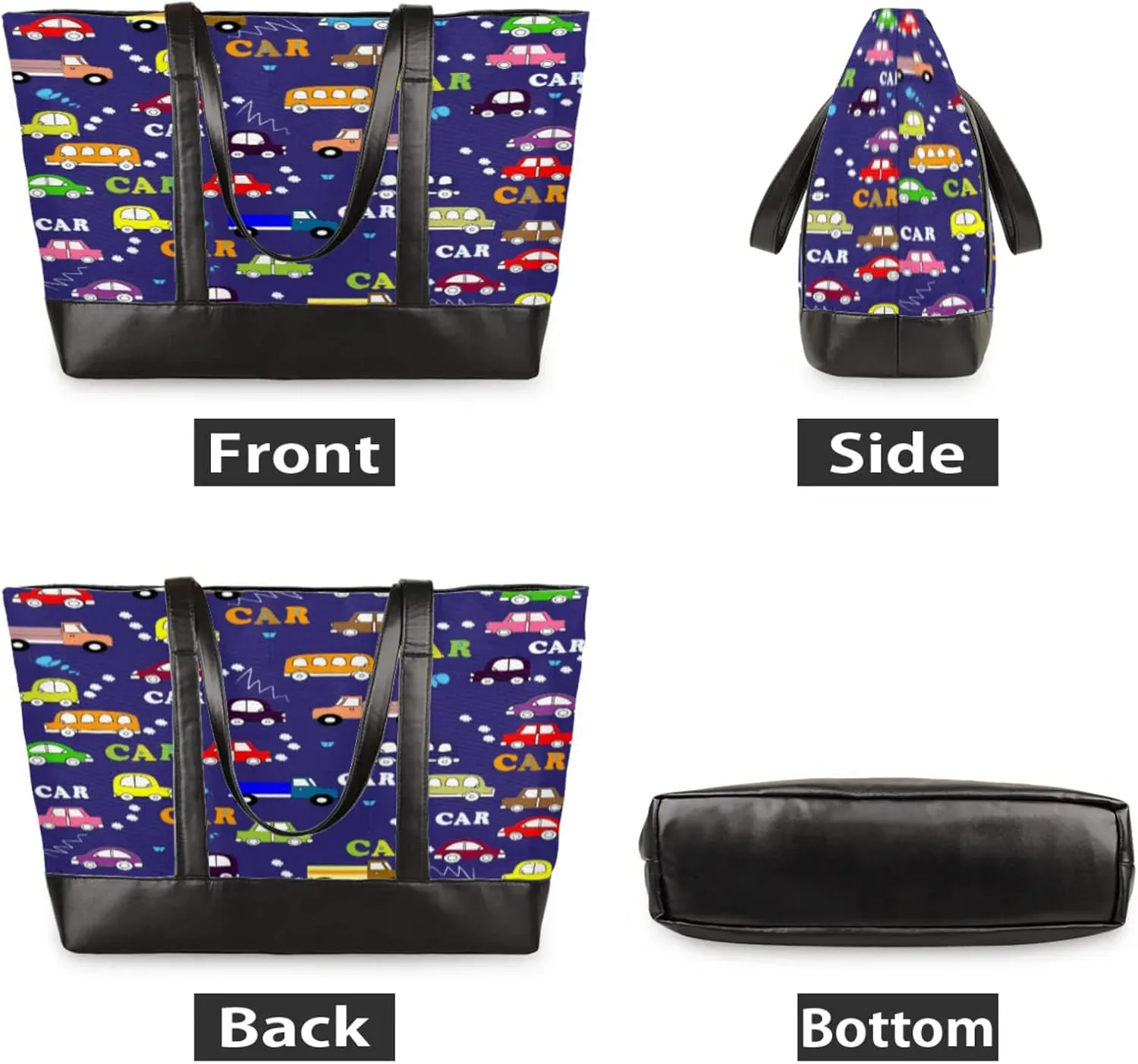 Tote Bag for Women with Zipper, Laptop Tote Bags Laptop Sleeve Case Shoulder Bag Messenger Bags
