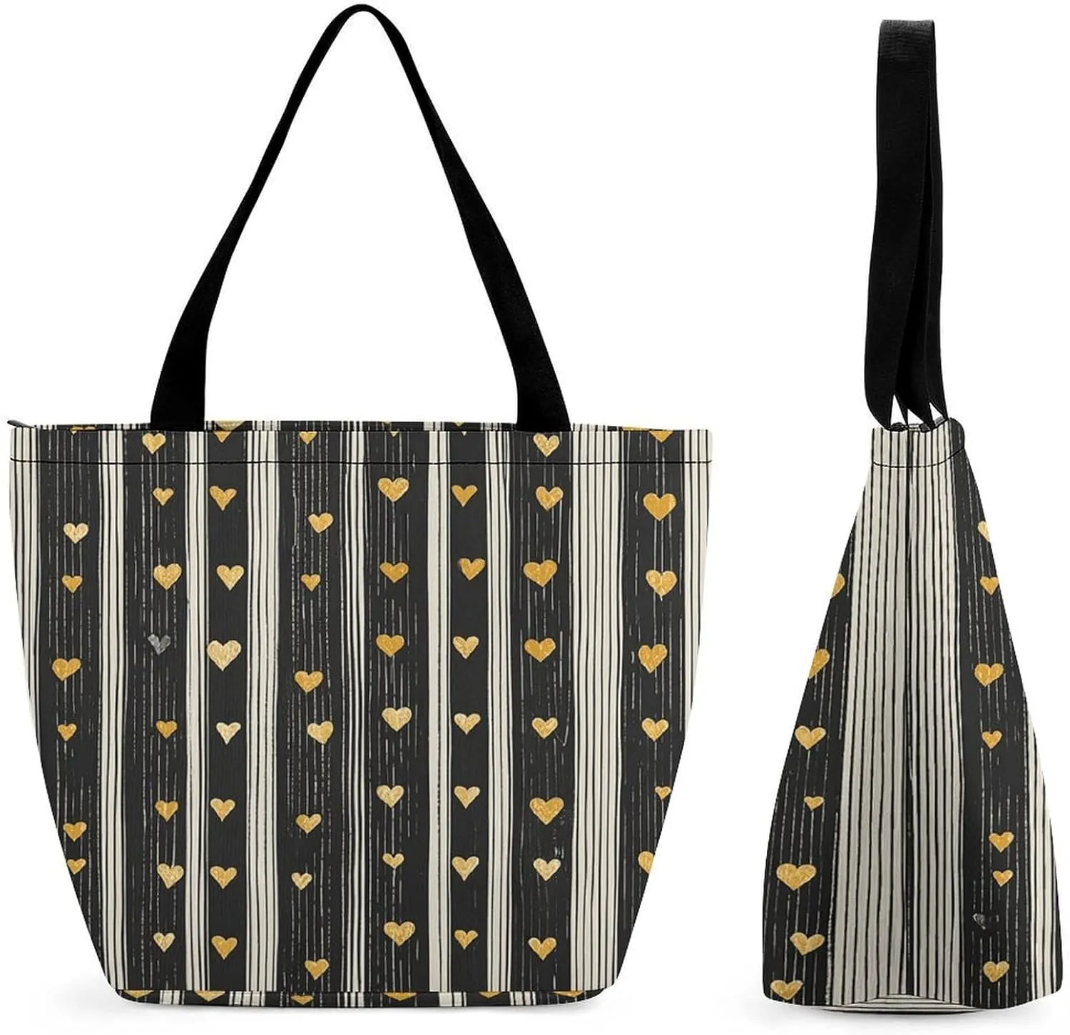 Tote Bag Reusable Grocery Bag Foldable Shopping Bag Extra Large Shoulder Bag Blue White Coral Tote Bag for Travel