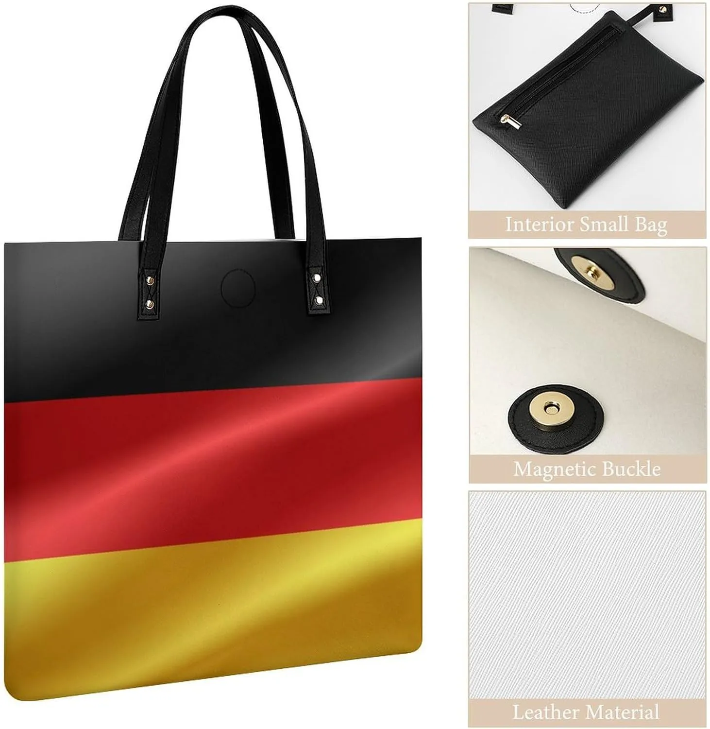 Tote Bags Pu Leather Purses and Handbags for Women Ladies Shoulder Bags