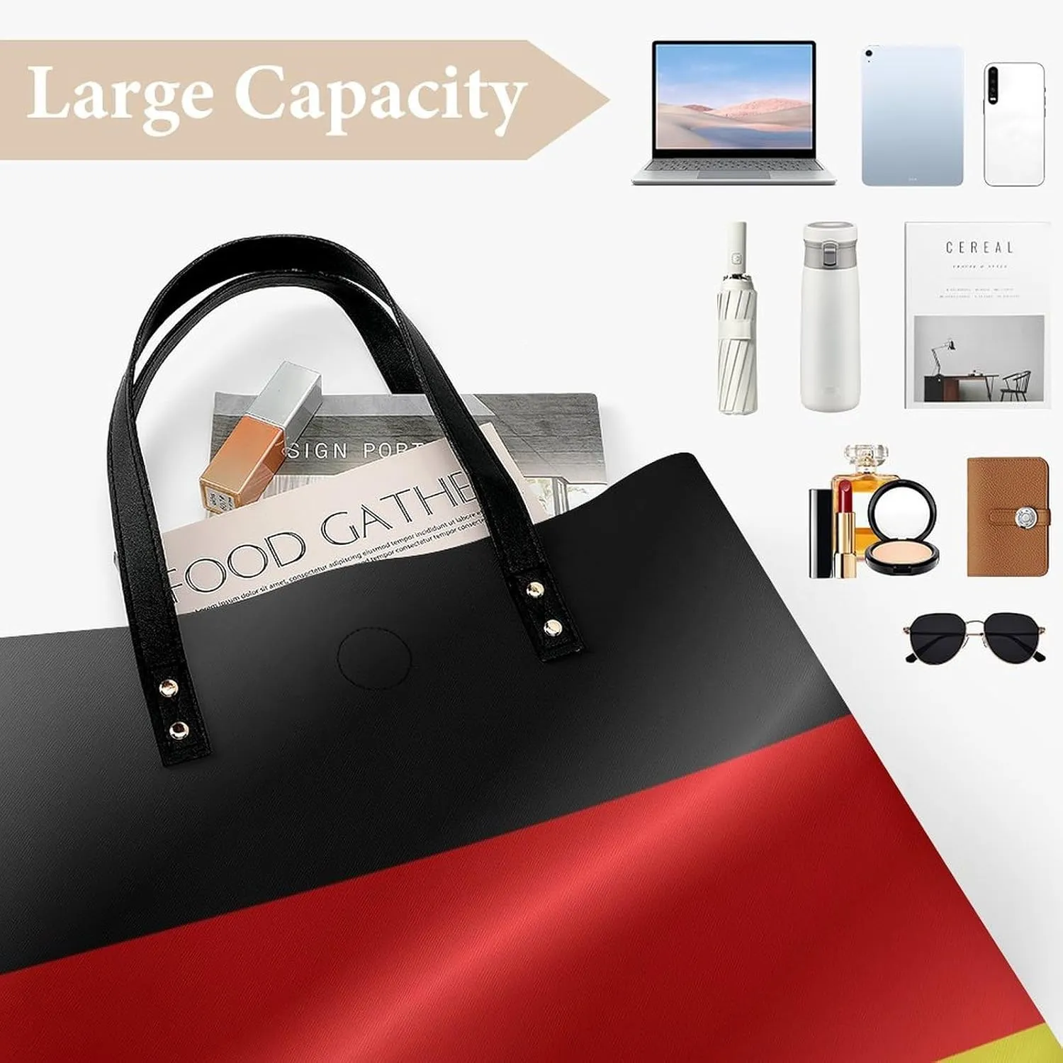 Tote Bags Pu Leather Purses and Handbags for Women Ladies Shoulder Bags