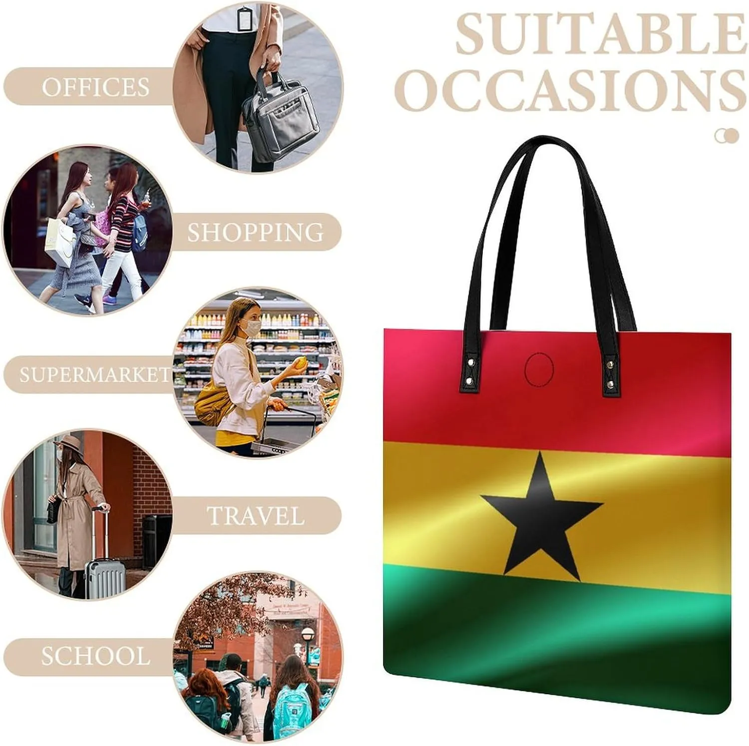 Tote Bags Pu Leather Purses and Handbags for Women Ladies Shoulder Bags