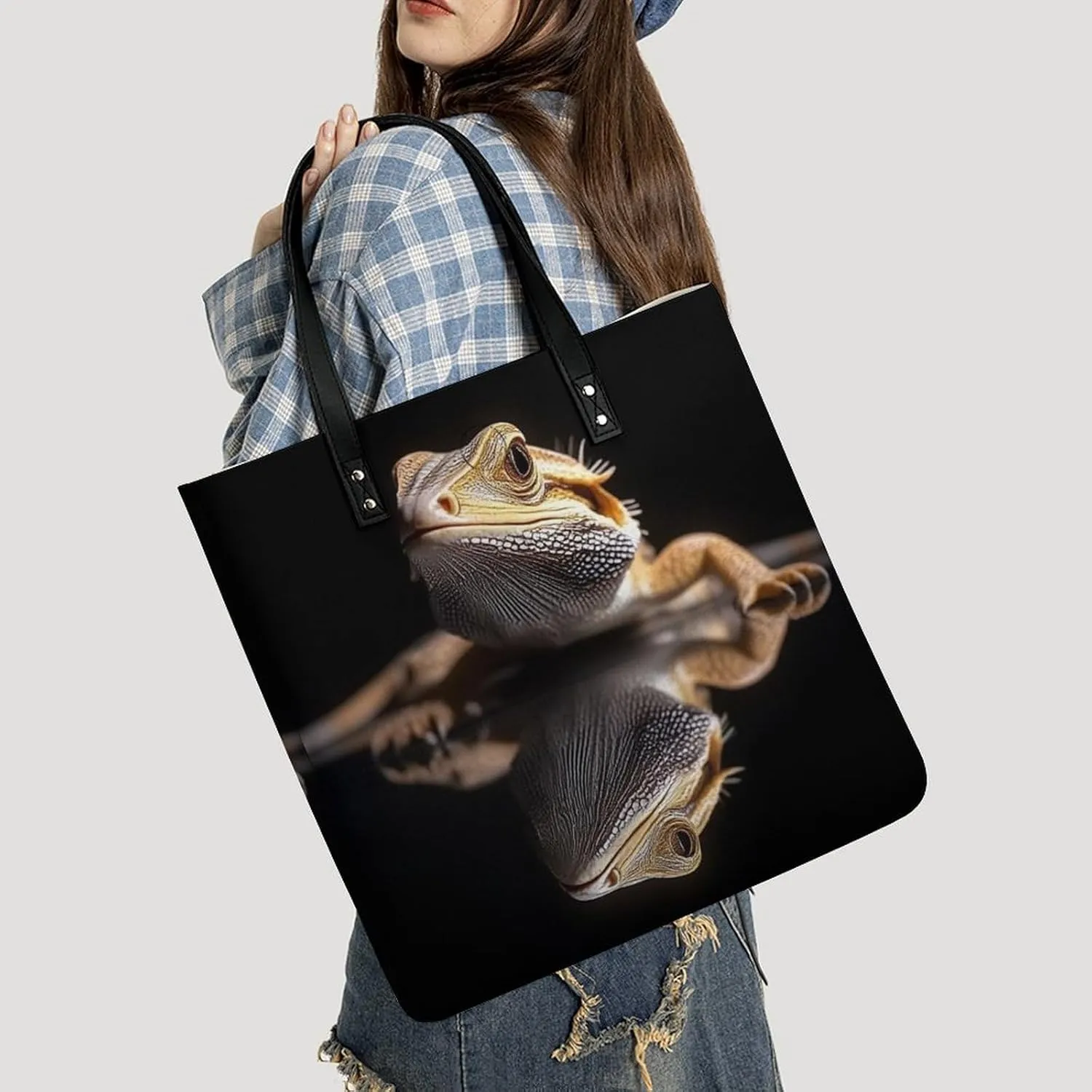 Tote Bags Pu Leather Purses and Handbags for Women Ladies Shoulder Bags