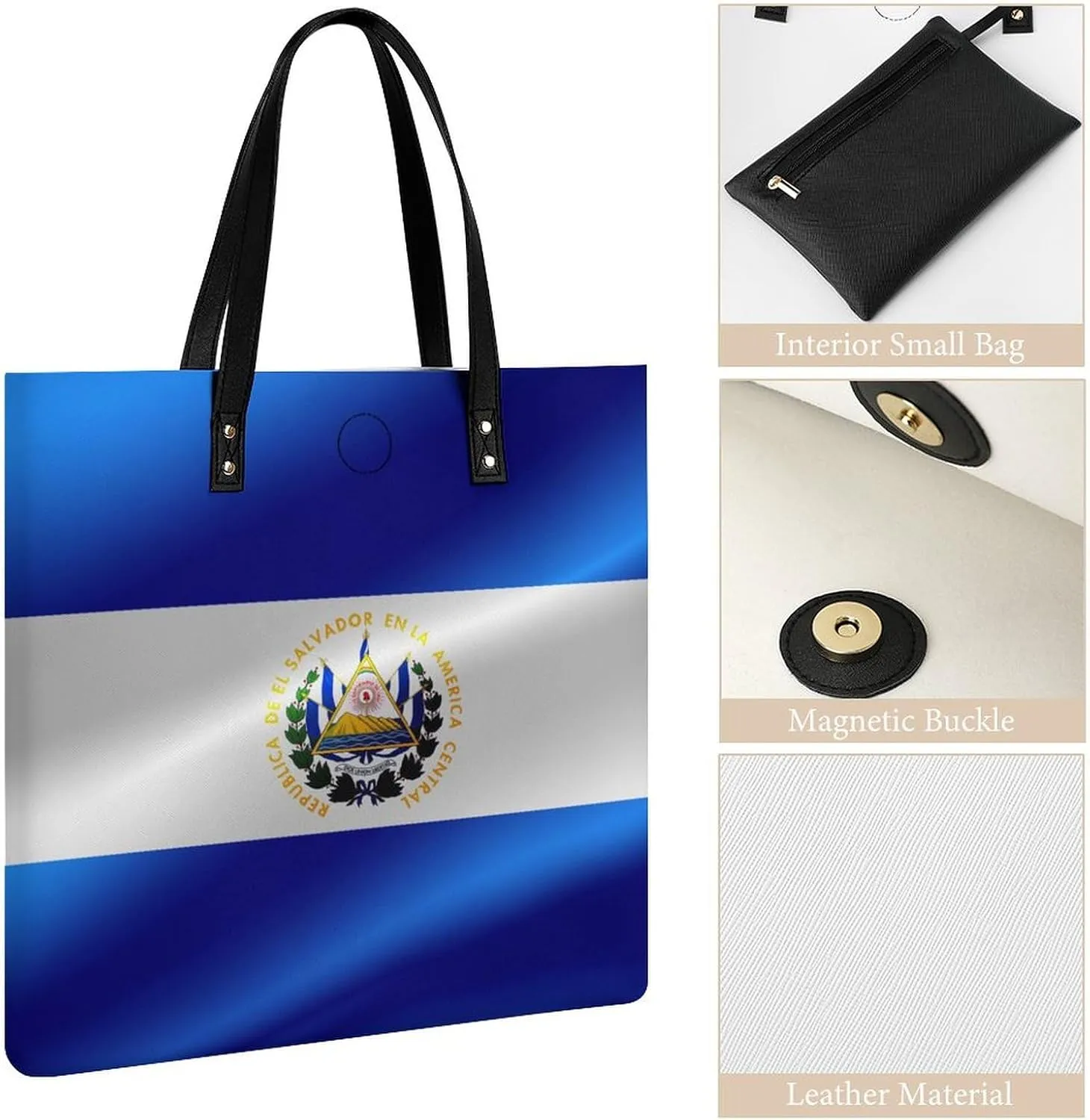 Tote Bags Pu Leather Purses and Handbags for Women Ladies Shoulder Bags