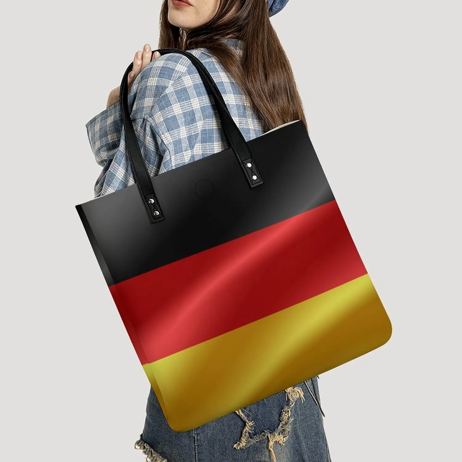 Tote Bags Pu Leather Purses and Handbags for Women Ladies Shoulder Bags