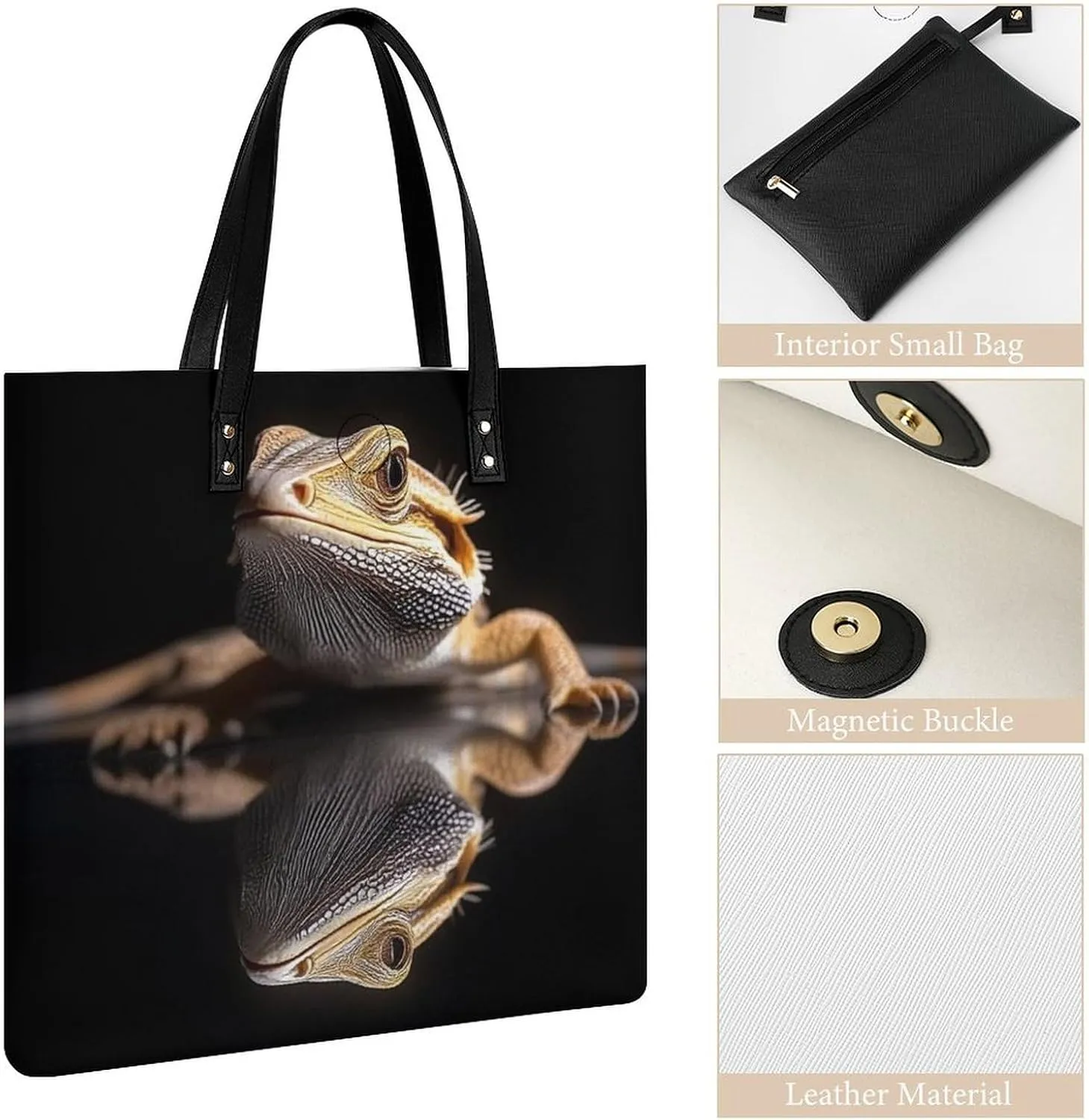 Tote Bags Pu Leather Purses and Handbags for Women Ladies Shoulder Bags