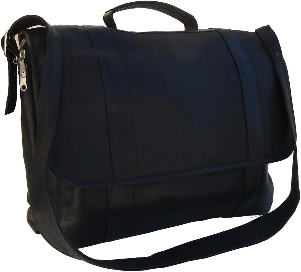 Traditional Flap Portfolio, Black, One Size
