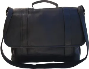 Traditional Flap Portfolio, Black, One Size
