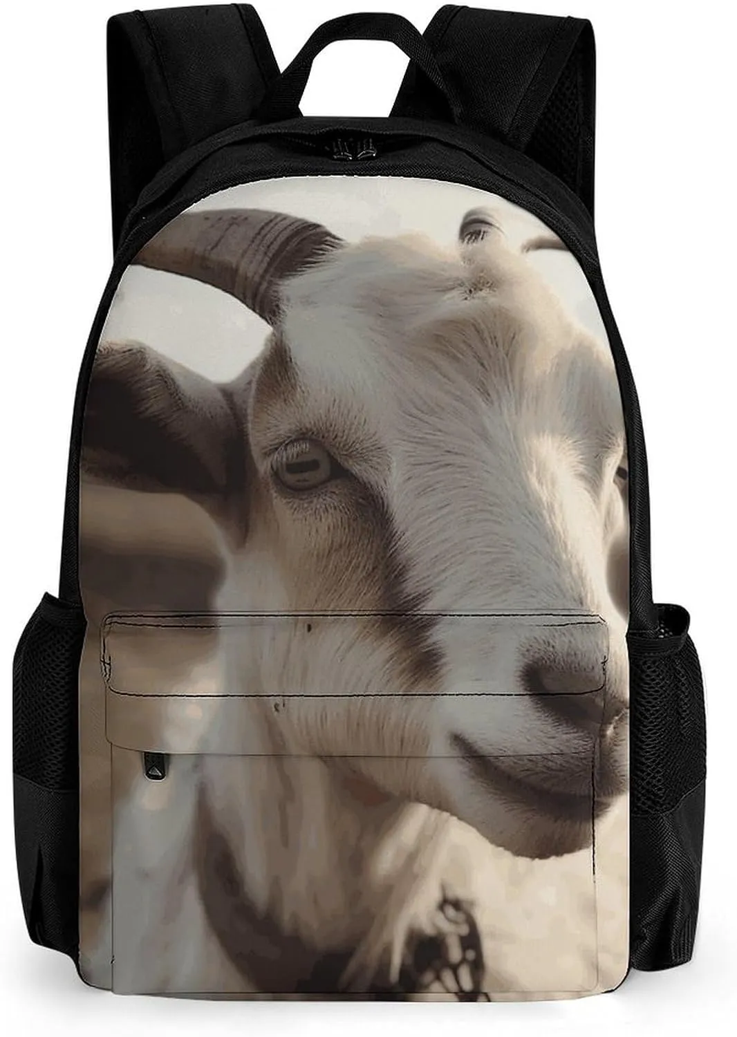 Travel Backpack for Men Women Goat on Hillside Laptop Backpack for Work Office Travel Casual Daypack