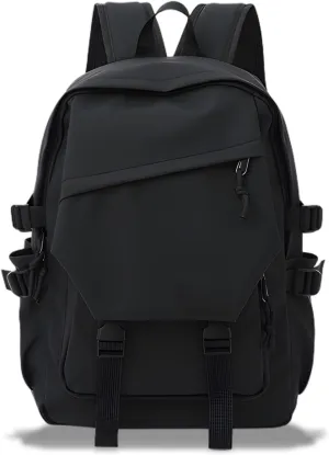 Travel Laptop Backpack,Lightweight Durable Casual Backpack, Water Resistant College Bag Computer Bag,Black