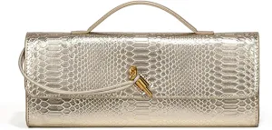 TRBSXRT Clutch Purses for Women - Fashion Satchel Crossbody Purse Leather Evening Bag Formal Shoulder Handbag