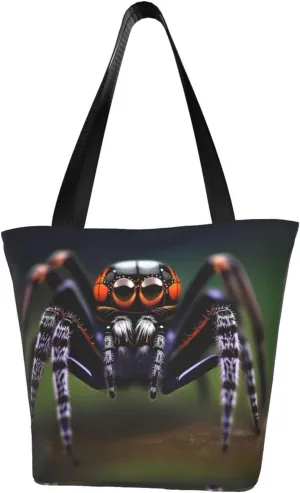 Tropical rainforest spiders Fashionable shoulder handbag, women's crossbody shoulder bag, suitable for weekend travel shopping shoulder bag