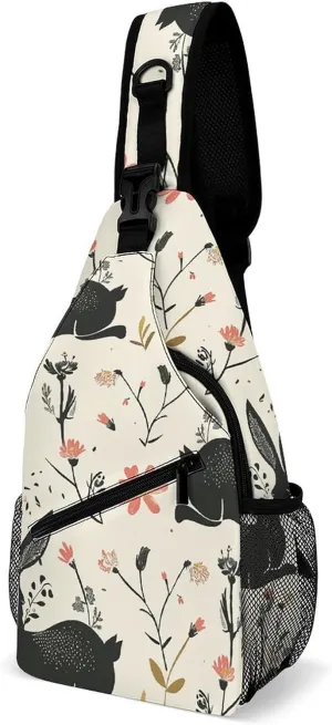 Truck Creative Pattern Sling Bag Crossbody Bags Cross Body Bag Fanny Packs Chest Bags Sling Purses for Travel