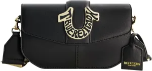 True Religion Bag, Women's Faux Leather Crossbody Purse with Adjustable Shoulder Strap