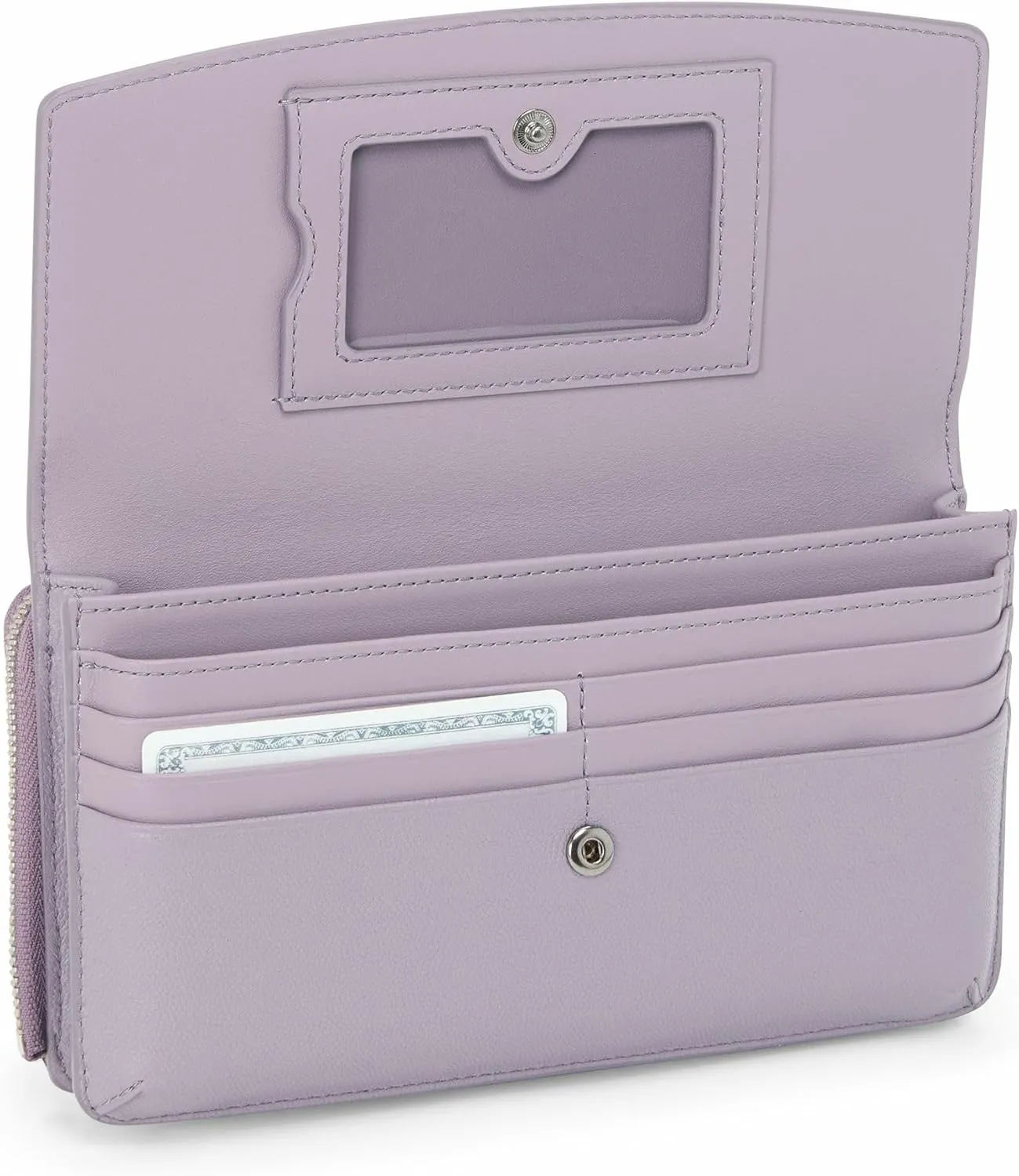 Tumi Women's Wallet Crossbody, Lavender, One Size