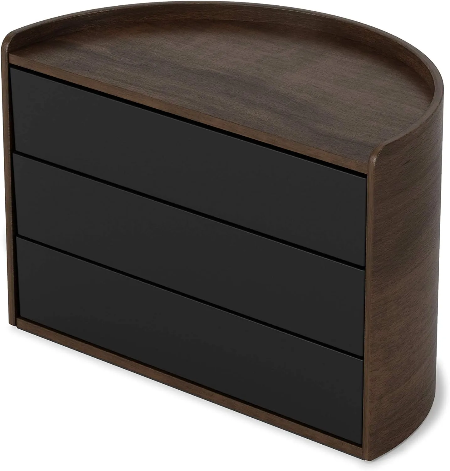 Umbra Moona Storage Box Black/Walnut
