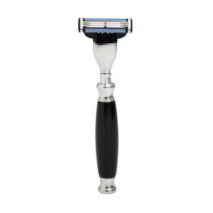 Union Razors SS3RZ Razor with Black Wood Handle