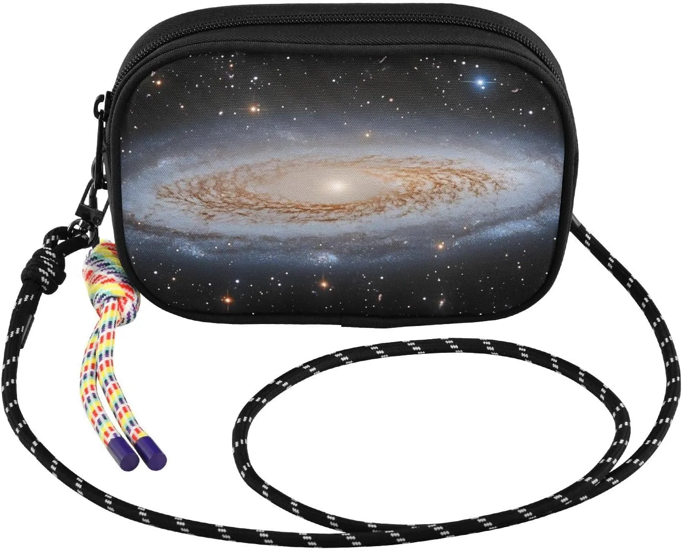 Universe Space Crossbody Bags for Women Cell Phone Purses Women's Shoulder Handbags Wallet Purse with Adjustable Strap