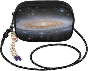 Universe Space Crossbody Bags for Women Cell Phone Purses Women's Shoulder Handbags Wallet Purse with Adjustable Strap