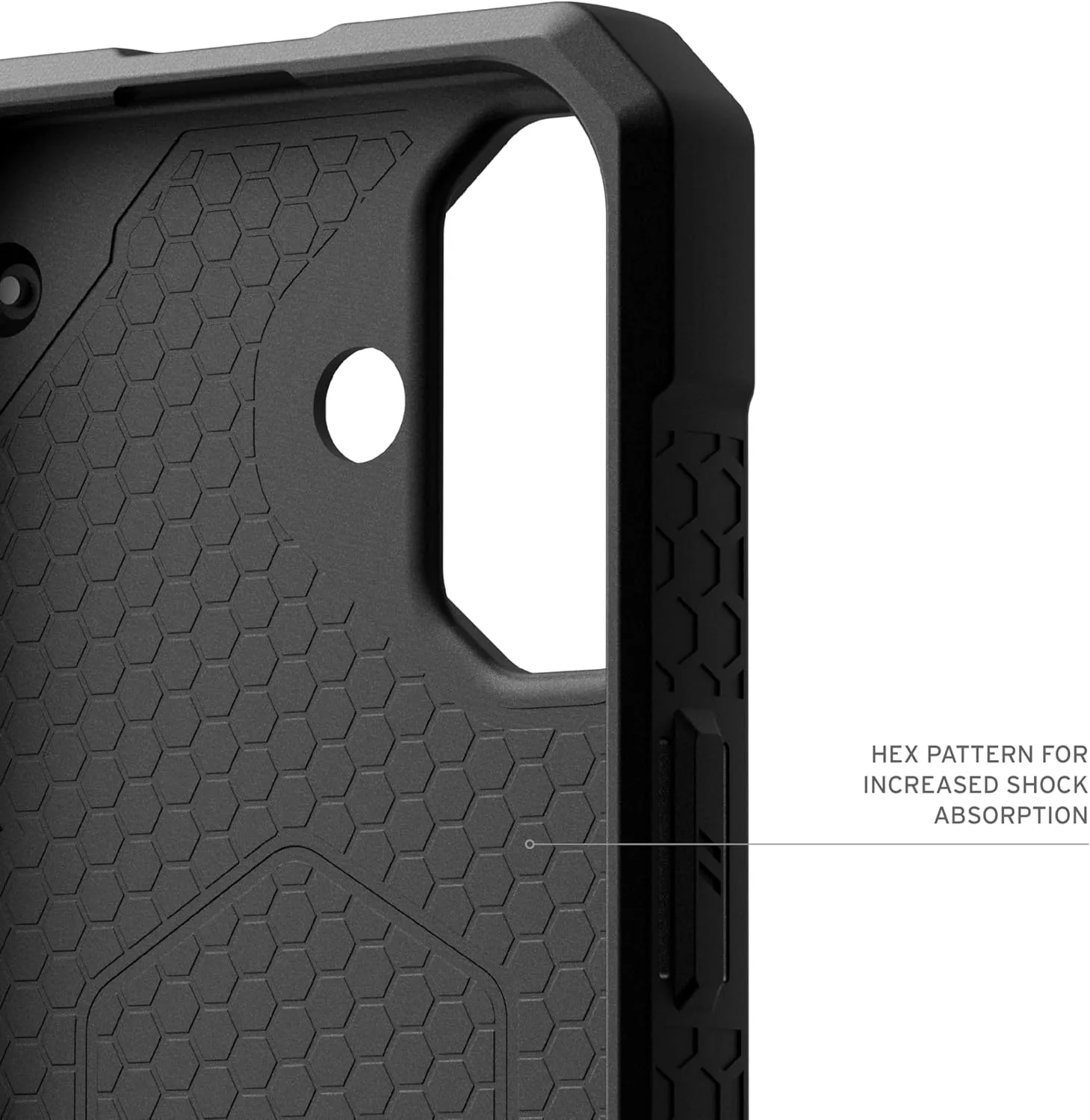 URBAN ARMOR GEAR UAG Designed for iPhone 16 Case 6.1" Monarch Pro - Compatible with MagSafe Charging Rugged Heavy Duty Shockproof Anti-Slip Military Grade Protective Cover, Carbon Fiber
